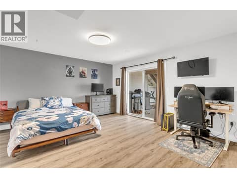 Large Bedroom or secondary rec room downstairs at 3819 Glen Canyon Drive, Westbank Centre, West Kelowna