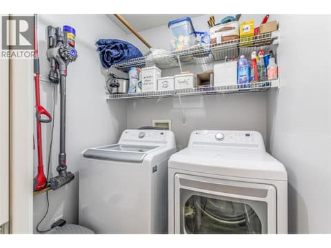 Laundry on the main floor at 3819 Glen Canyon Drive, Westbank Centre, West Kelowna