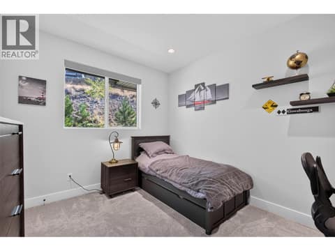 Secondary bedroom upstairs at 3555 Boxwood Road, McKinley Landing, Kelowna