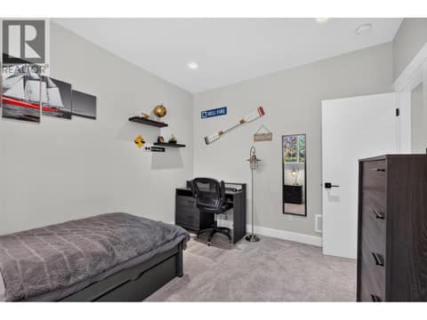 Secondary bedroom upstairs at 3555 Boxwood Road, McKinley Landing, Kelowna