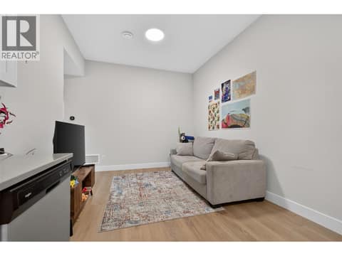 Suite living room at 3555 Boxwood Road, McKinley Landing, Kelowna