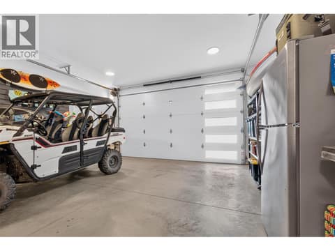 Taller than average garage door at 3555 Boxwood Road, McKinley Landing, Kelowna