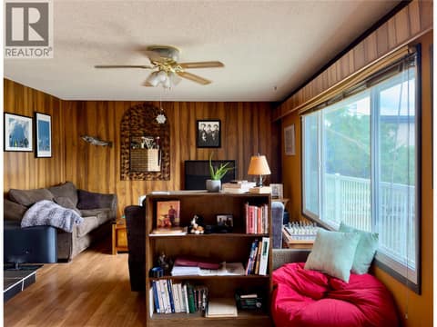 Upstairs looking from Dining room to living room at 2271 Francis Street, South BX, Vernon