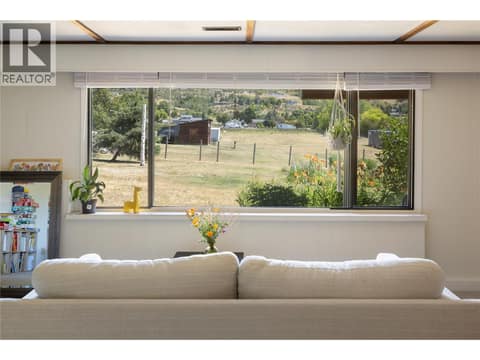 View from your lower suite across your property at 2271 Francis Street, South BX, Vernon