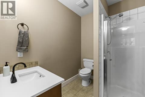 Downstairs bathroom. at 2283 Shannon Heights Court Unit# 6, Shannon Lake, West Kelowna