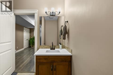 Downstairs bathroom. at 2283 Shannon Heights Court Unit# 6, Shannon Lake, West Kelowna