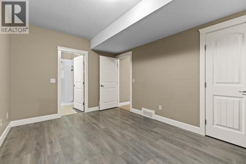 Downstairs Bedroom / living space. at 2283 Shannon Heights Court Unit# 6, Shannon Lake, West Kelowna