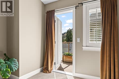 Primary balcony. at 2283 Shannon Heights Court Unit# 6, Shannon Lake, West Kelowna