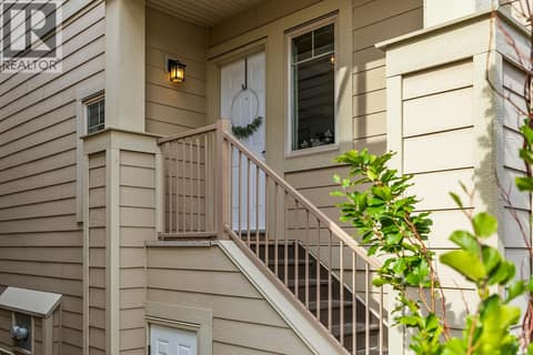Private front door with landing. at 2283 Shannon Heights Court Unit# 6, Shannon Lake, West Kelowna