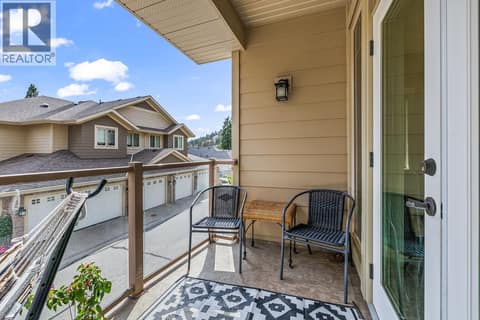 The perfect place to soak up the afternoon sun with a book... at 2283 Shannon Heights Court Unit# 6, Shannon Lake, West Kelowna