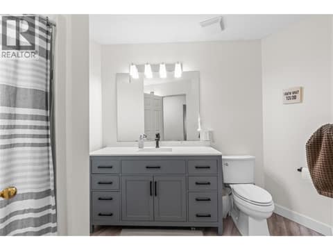 Lower Level Bathroom at 3047 Sunnyview Road, Bella Vista, Vernon