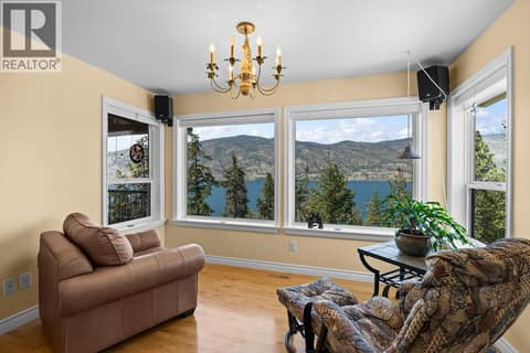 Perfect spot for morning coffee, evening vino and to curl up with a good book to enjoy the view. at 2620 Arthur Road, McKinley Landing, Kelowna