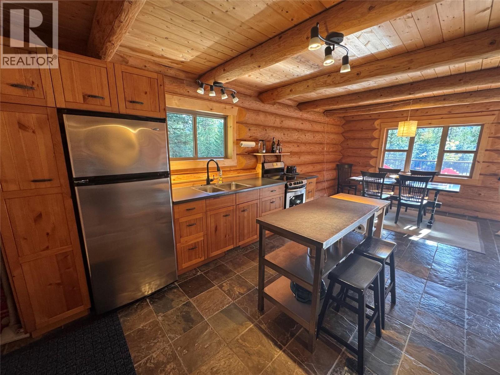 Kitchen at 2716 Big Bend Highway Road, West & North Highway 1, Golden