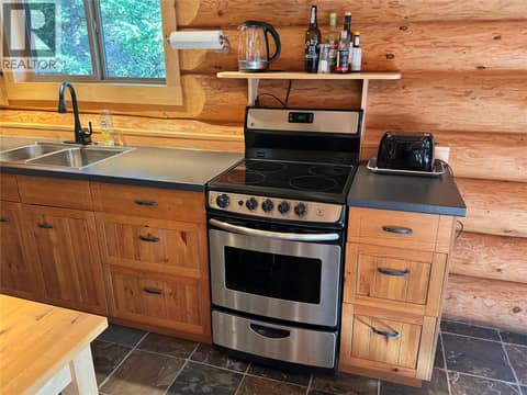 Kitchen at 2716 Big Bend Highway Road, West & North Highway 1, Golden