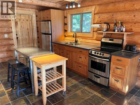 Kitchen at 2716 Big Bend Highway Road, West & North Highway 1, Golden