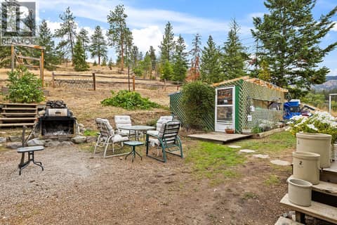 BACKYARD PATIO at 3490 Paynter Road, Westbank Centre, West Kelowna