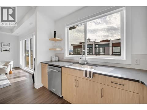 Kitchen with quartz counters and stainless steel appliances at 2100 Campbell Place Unit# 154, Lakeview Heights, West Kelowna