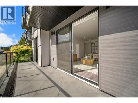 Lower level deck with gate access at 2100 Campbell Place Unit# 154, Lakeview Heights, West Kelowna