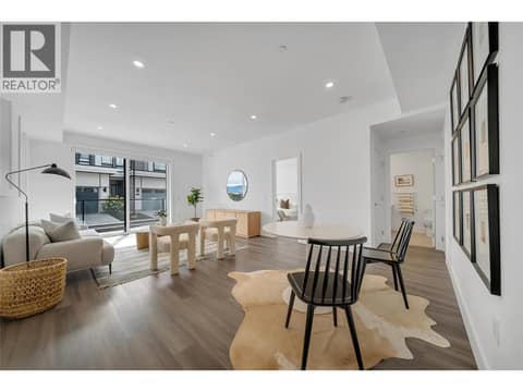 Lower level family room with access to deck at 2100 Campbell Place Unit# 154, Lakeview Heights, West Kelowna