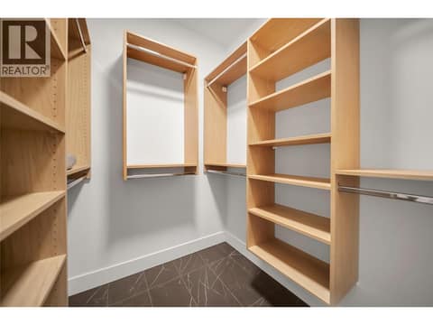 Walk-in closet at 2100 Campbell Place Unit# 154, Lakeview Heights, West Kelowna