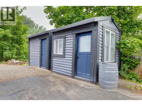 Storage Shed at 3874-3876 Glenway Road, Glenrosa, West Kelowna
