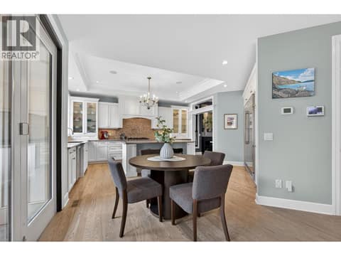 Casual dining space at 1996 Twin Ridge Court, Wilden, Kelowna