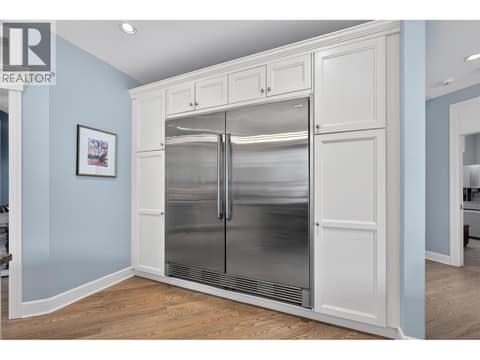 Commercial sized refrigerator for all the family food! at 1996 Twin Ridge Court, Wilden, Kelowna