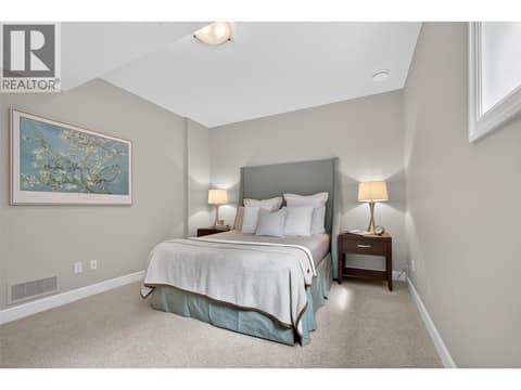 Fifth bedroom on the lower level at 1996 Twin Ridge Court, Wilden, Kelowna