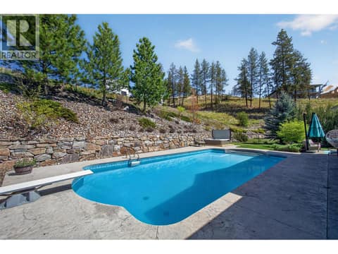 Yard designed to be enjoyed by all at 1996 Twin Ridge Court, Wilden, Kelowna