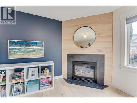 Gas Fireplace at 6933 Manning Place Unit# 1, Foothills, Vernon