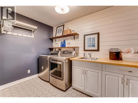 Laundry at 6933 Manning Place Unit# 1, Foothills, Vernon