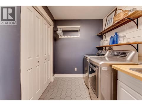 Laundry at 6933 Manning Place Unit# 1, Foothills, Vernon