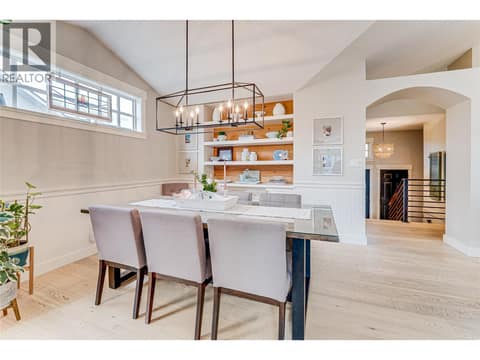 Look at the hardwood floors! at 6933 Manning Place Unit# 1, Foothills, Vernon