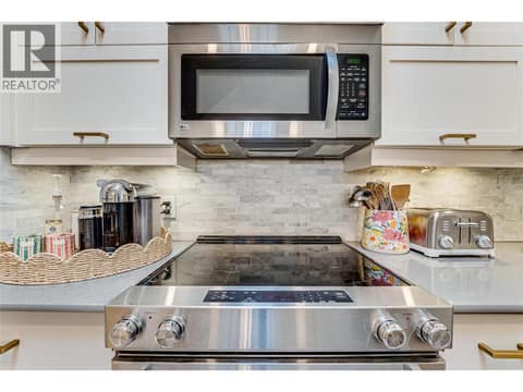 Nice appliance package at 6933 Manning Place Unit# 1, Foothills, Vernon