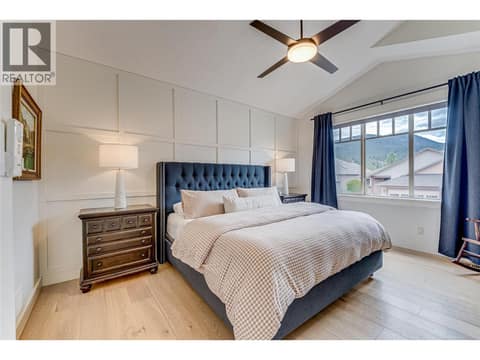 Primary bedroom at 6933 Manning Place Unit# 1, Foothills, Vernon