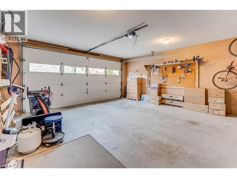 Two car garage at 6933 Manning Place Unit# 1, Foothills, Vernon