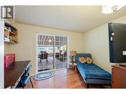 Den to covered deck. at 8712 Steuart Street Unit# 54, Summerland Rural