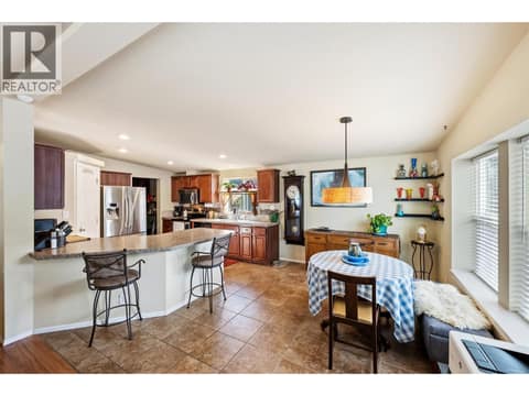 Dining/kitchen. at 8712 Steuart Street Unit# 54, Summerland Rural