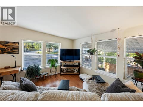 Living room. at 8712 Steuart Street Unit# 54, Summerland Rural