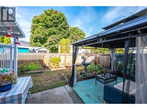 Patio. at 8712 Steuart Street Unit# 54, Summerland Rural