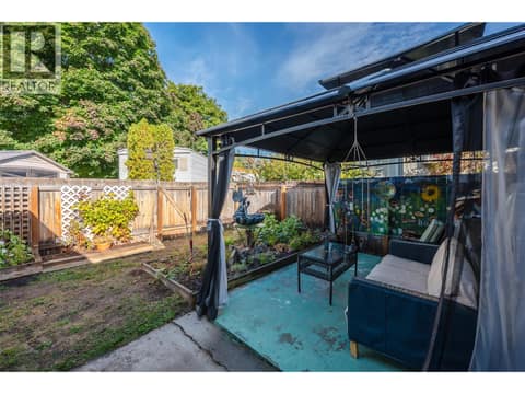 Patio. at 8712 Steuart Street Unit# 54, Summerland Rural