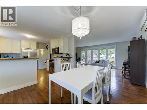 Maple hardwood in LR-DR and main living areas at 1859-1861 Mountain Avenue, Glenmore, Kelowna