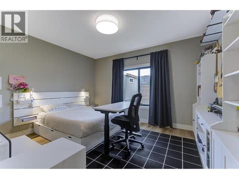 Primary bedroom is big and bright! at 1859-1861 Mountain Avenue, Glenmore, Kelowna