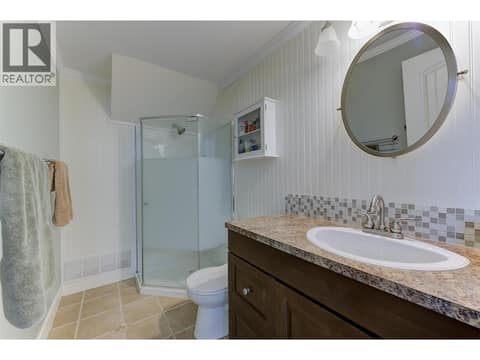 Suite 3 piece bathroom at 1859-1861 Mountain Avenue, Glenmore, Kelowna