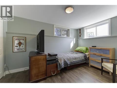 Suite bedroom- generous and bright at 1859-1861 Mountain Avenue, Glenmore, Kelowna