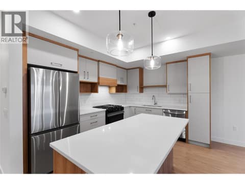Please note photos are of Unit 107 with same kitchen colour scheme, flooring, and appliances. at 1844 Qu'Appelle Boulevard Unit# 203, Juniper Ridge, Kamloops