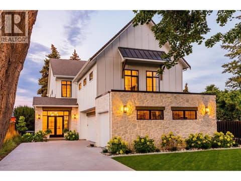 Stunning new construction home located steps from the beach at 2053 Long Street, Kelowna South