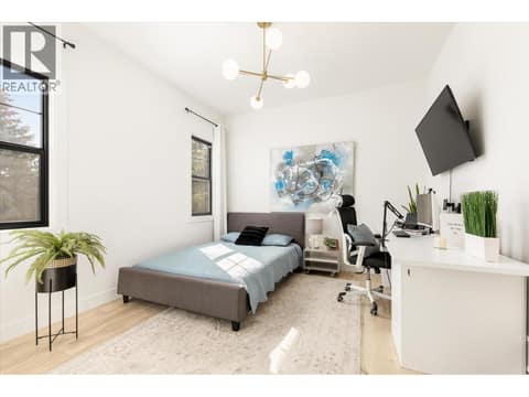 Third bedroom on upper level at 2053 Long Street, Kelowna South