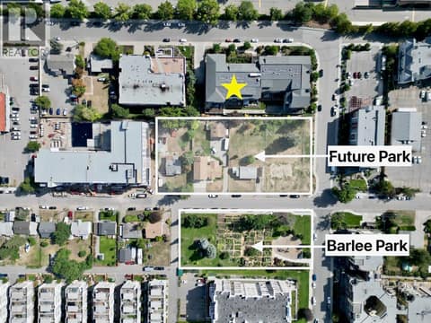 Overlooking Barlee Park and the coming expansion of Park at 2142 Vasile Road Unit# #409, Springfield/Spall, Kelowna