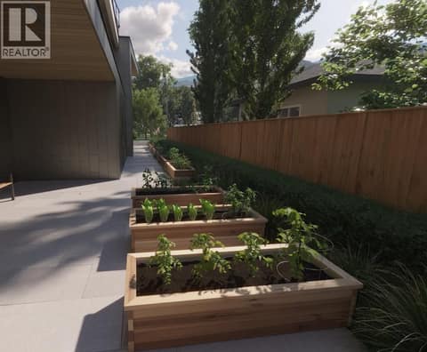Community Garden at 1280 Sutherland Avenue Unit# 515, Springfield/Spall, Kelowna